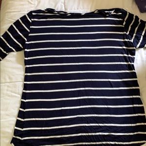 Navy Striped T-Shirt